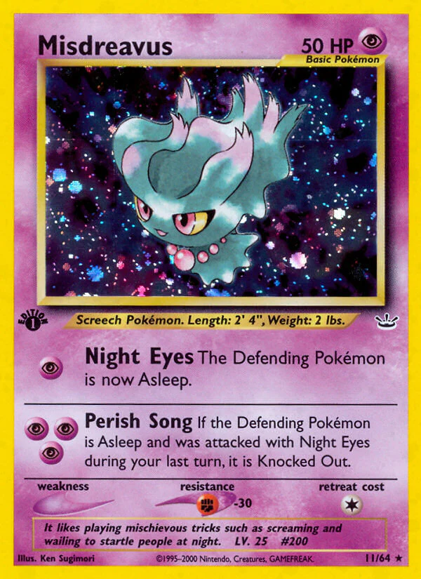 Neo Revelation 011 Misdreavus