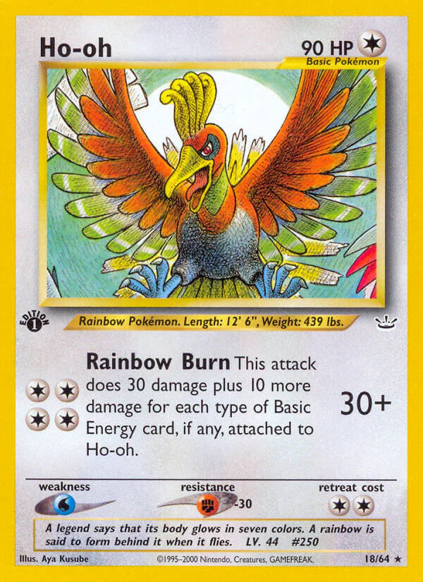 Neo Revelation 018 Ho-Oh