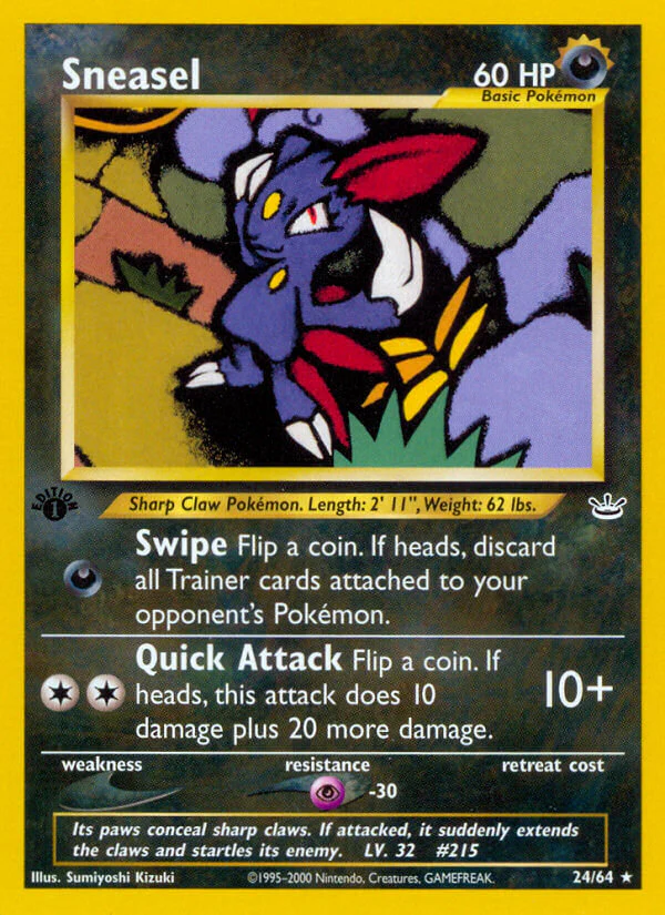 Neo Revelation 024 Sneasel