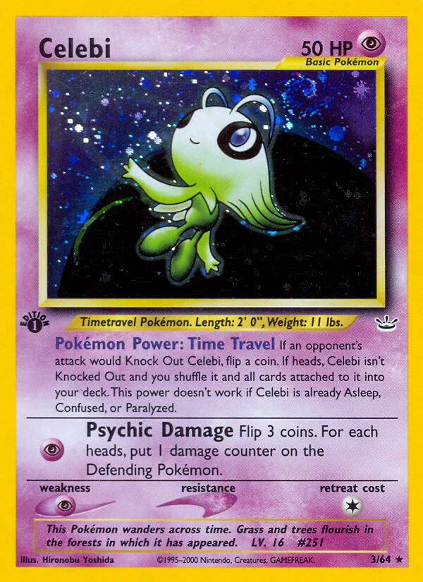 Neo Revelation 003 Celebi