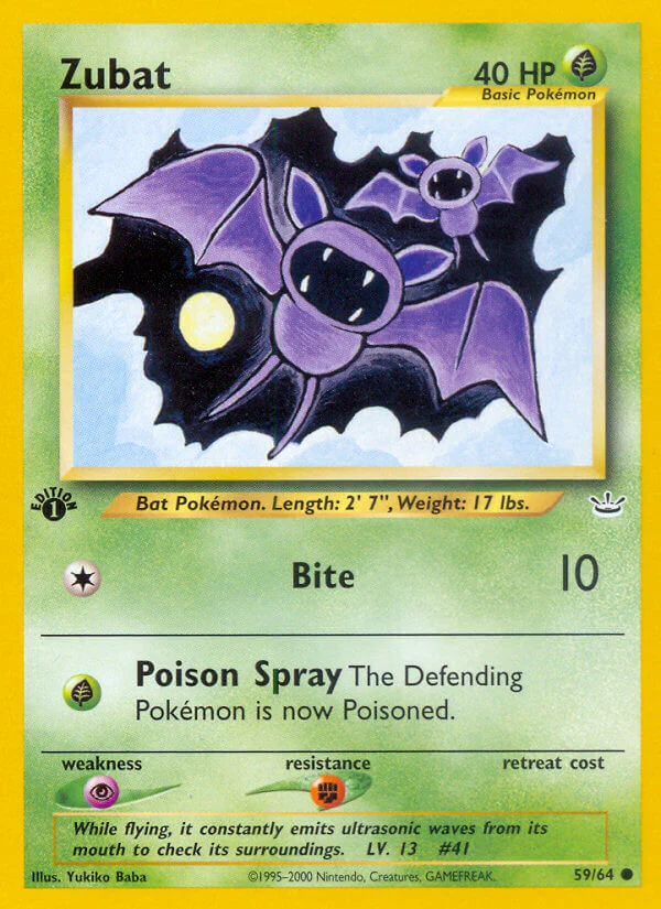 Neo Revelation 059 Zubat