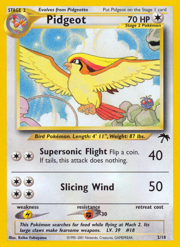 Southern Islands 002 Pidgeot