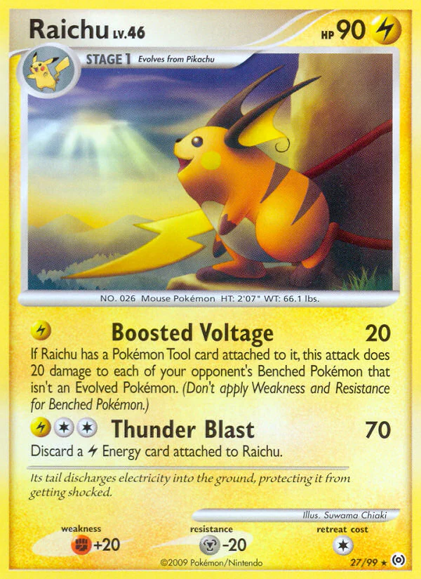 Arceus 027 Raichu