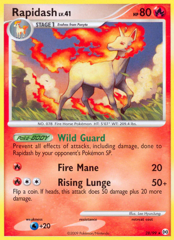 Arceus 028 Rapidash