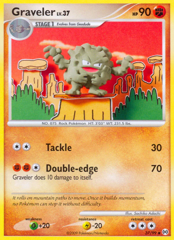 Arceus 037 Graveler
