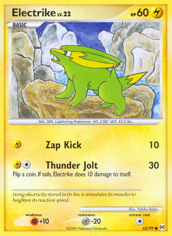 Arceus 062 Electrike