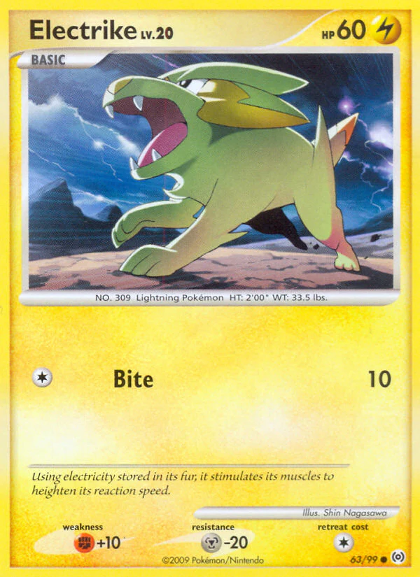 Arceus 063 Electrike