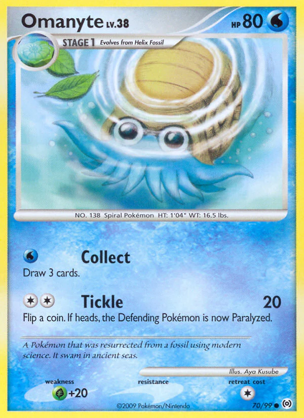 Arceus 070 Omanyte