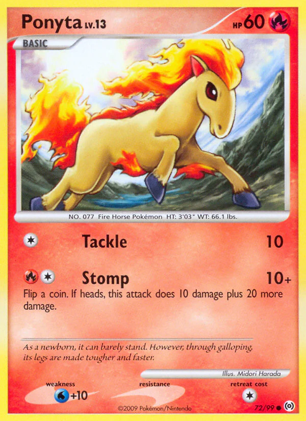 Arceus 072 Ponyta