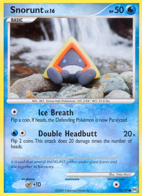 Arceus 075 Snorunt
