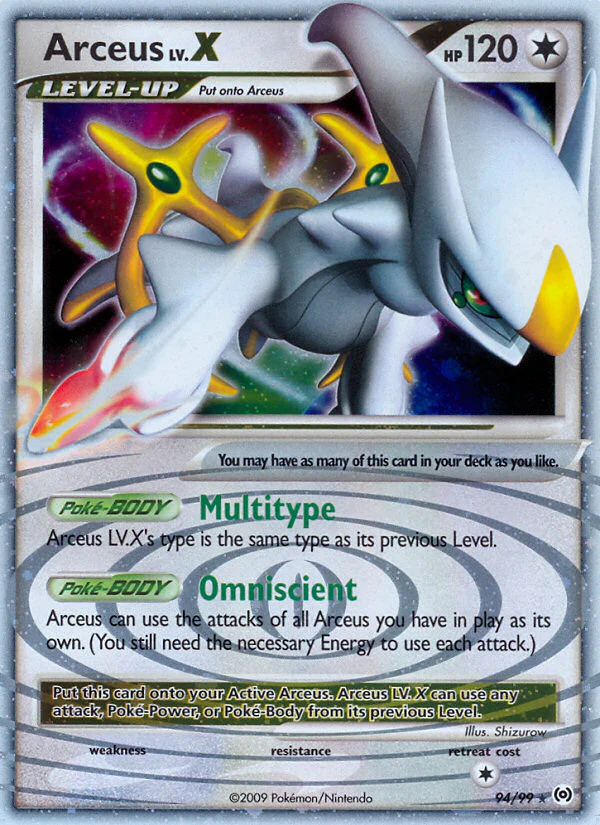 Arceus 094 Arceus Lv.X