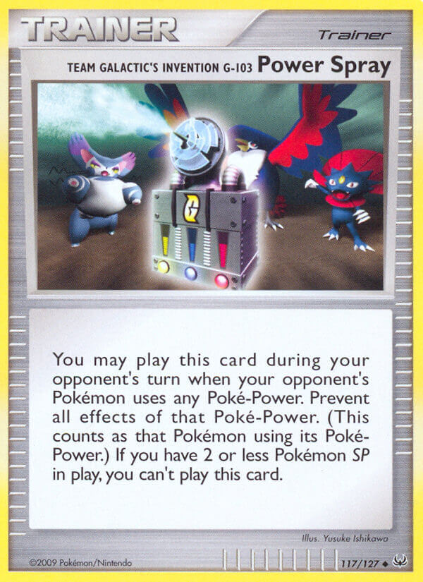 Platinum 117 Team Galactic's Invention G-103 Power Spray