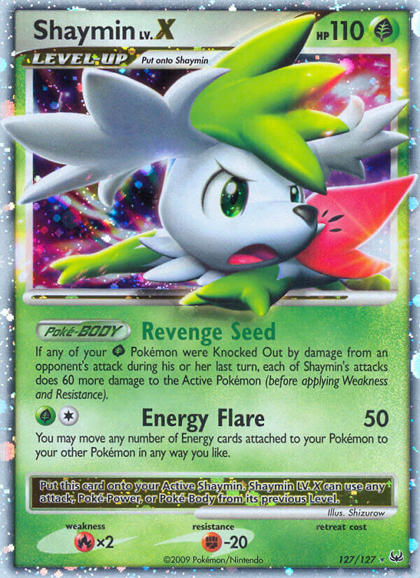 Platinum 127 Shaymin Lv.X