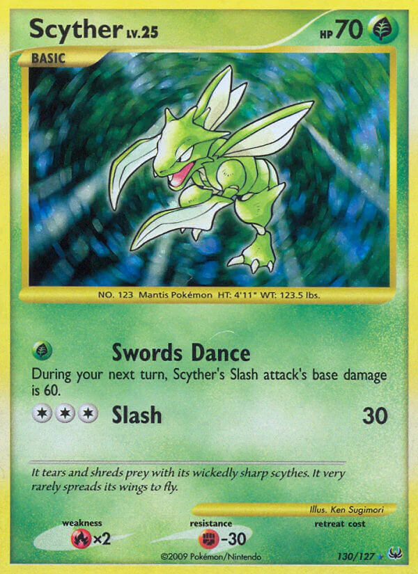 Platinum 130 Scyther