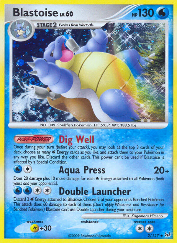 Platinum 002 Blastoise