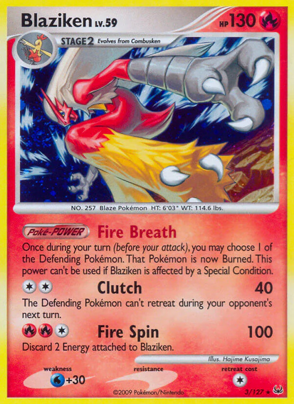 Platinum 003 Blaziken