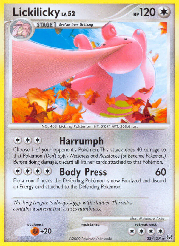 Platinum 033 Lickilicky