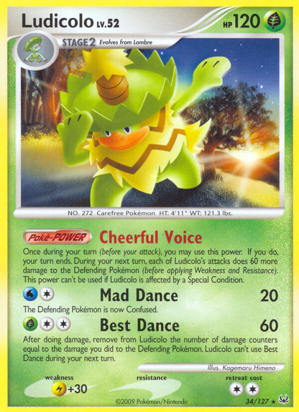 Platinum 034 Ludicolo
