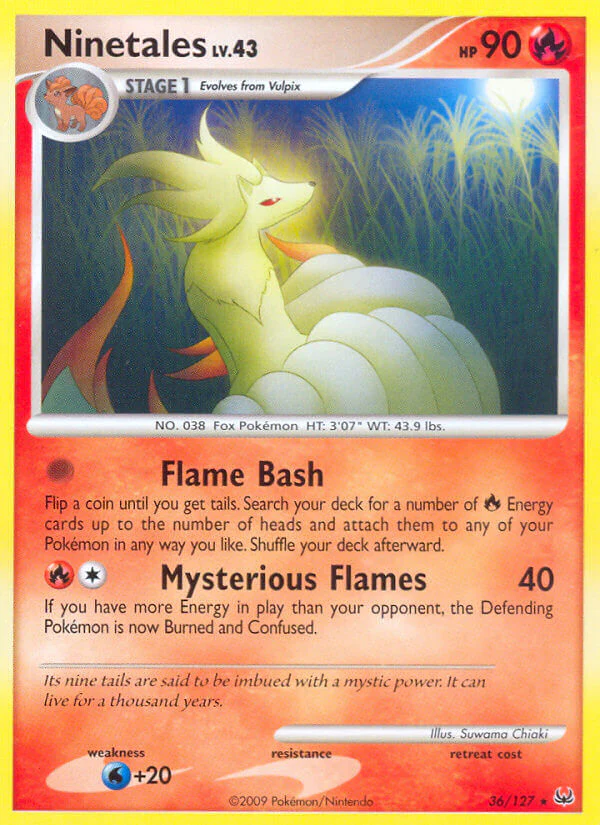 Platinum 036 Ninetales