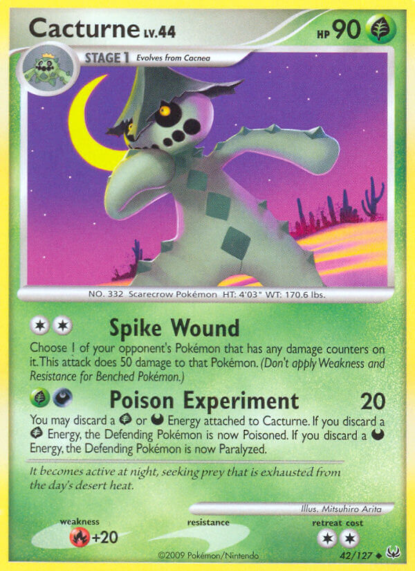 Platinum 042 Cacturne