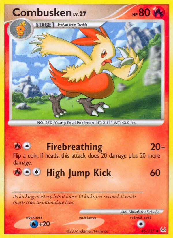 Platinum 045 Combusken