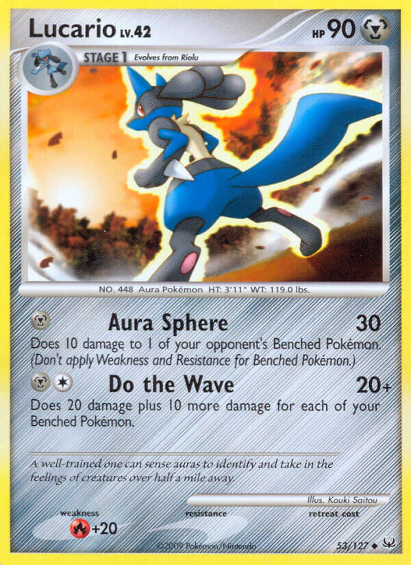 Platinum 053 Lucario
