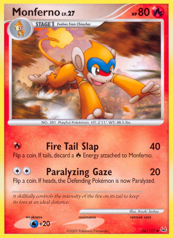 Platinum 056 Monferno
