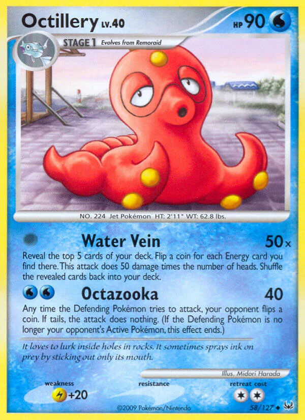 Platinum 058 Octillery