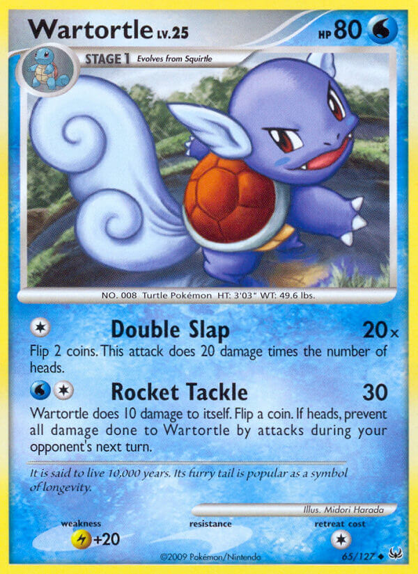 Platinum 065 Wartortle