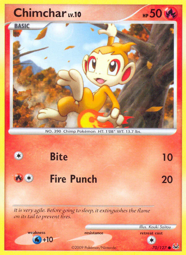 Platinum 070 Chimchar