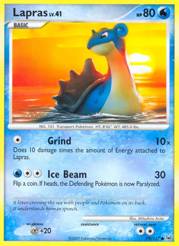 Platinum 079 Lapras