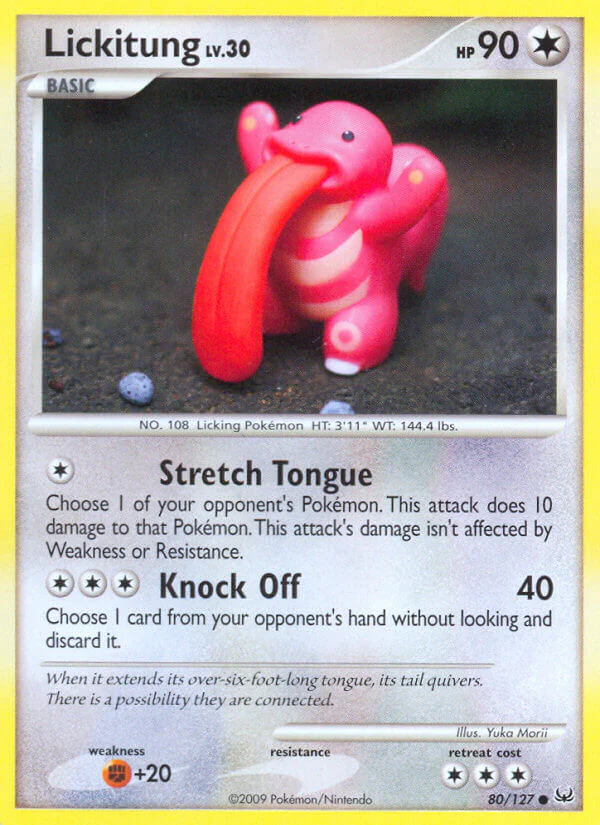 Platinum 080 Lickitung