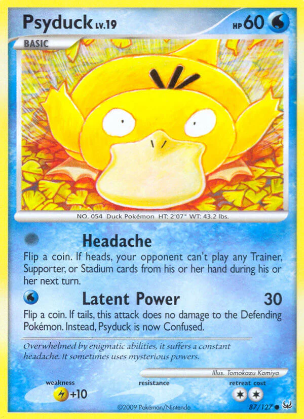 Platinum 087 Psyduck