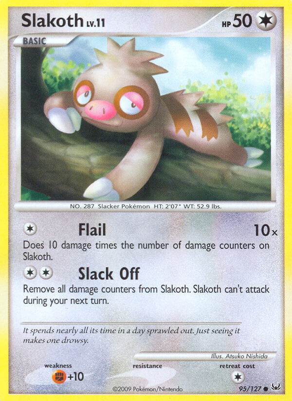 Platinum 095 Slakoth