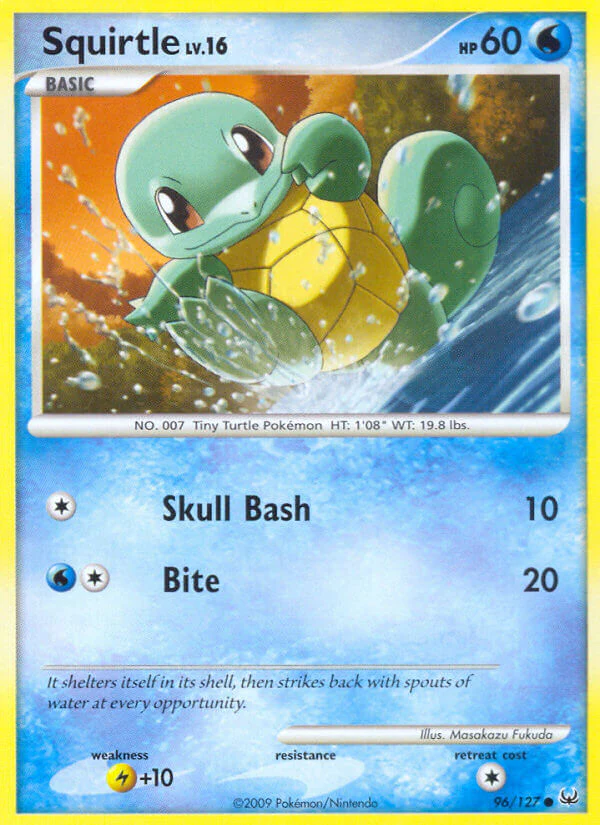 Platinum 096 Squirtle