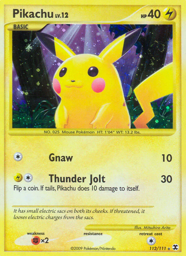 Rising Rivals 112 Pikachu