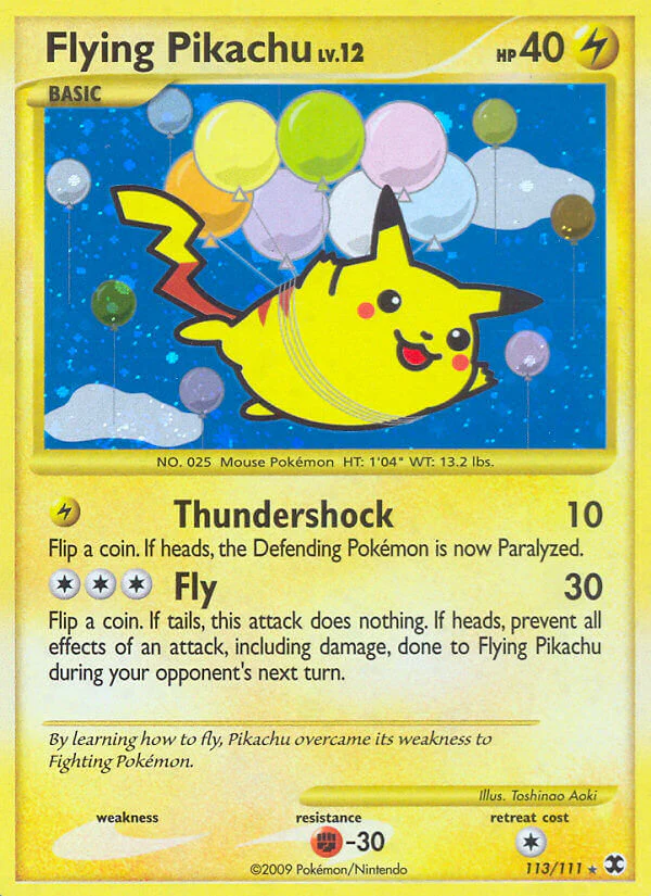 Rising Rivals 113 Flying Pikachu