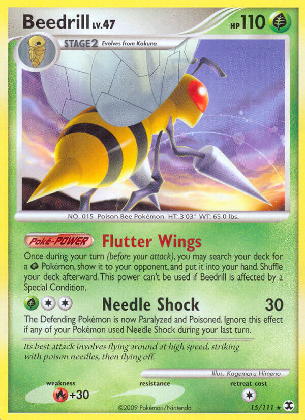 Rising Rivals 015 Beedrill