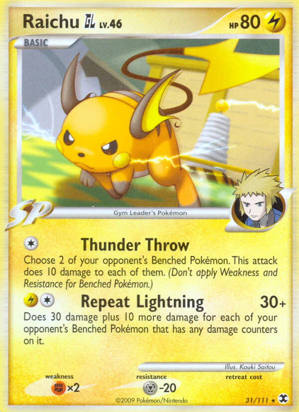 Rising Rivals 031 Raichu GL