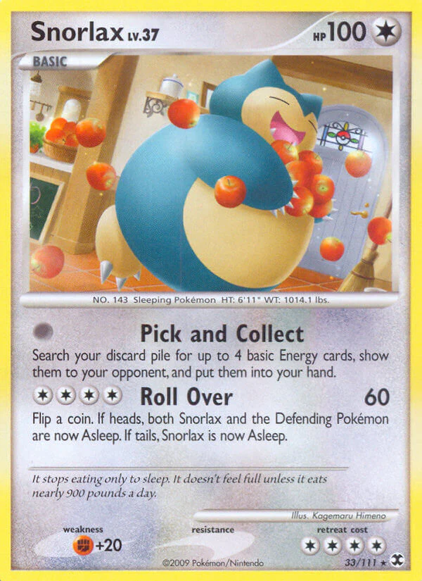 Rising Rivals 033 Snorlax
