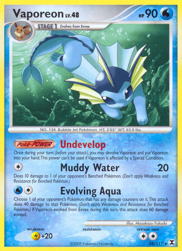 Rising Rivals 034 Vaporeon