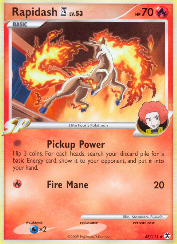 Rising Rivals 047 Rapidash E4