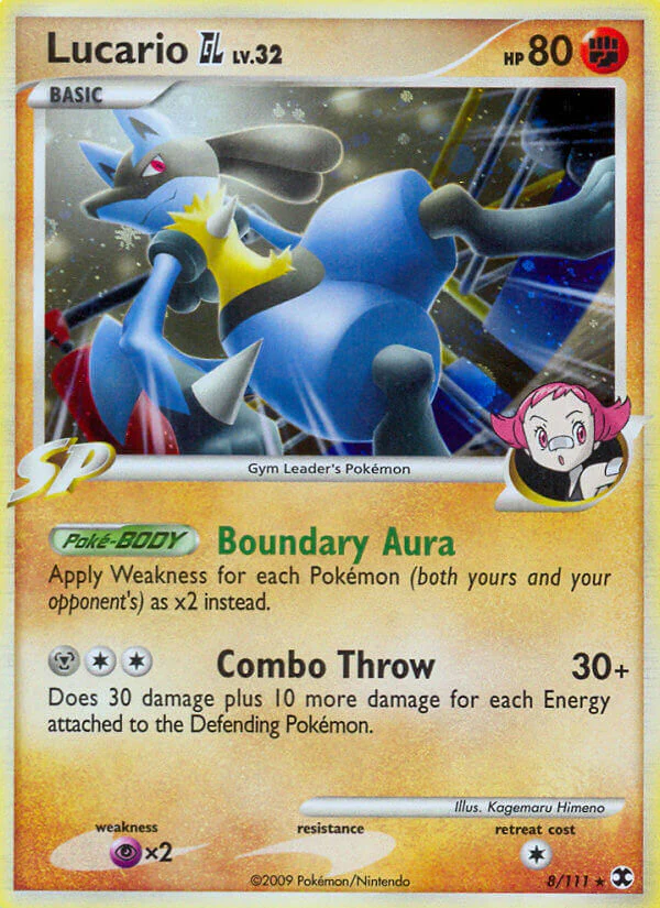 Rising Rivals 008 Lucario GL