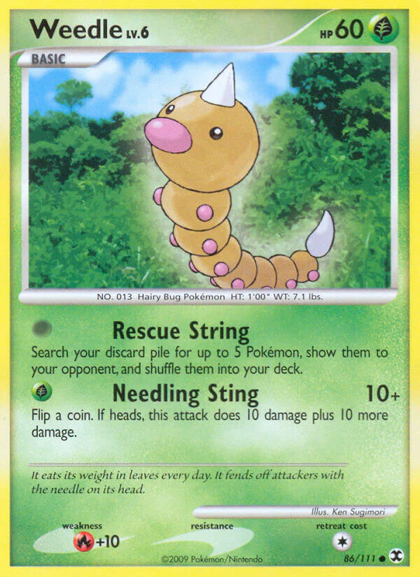 Rising Rivals 086 Weedle