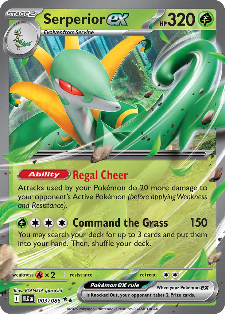 Black Bolt 003 Serperior ex