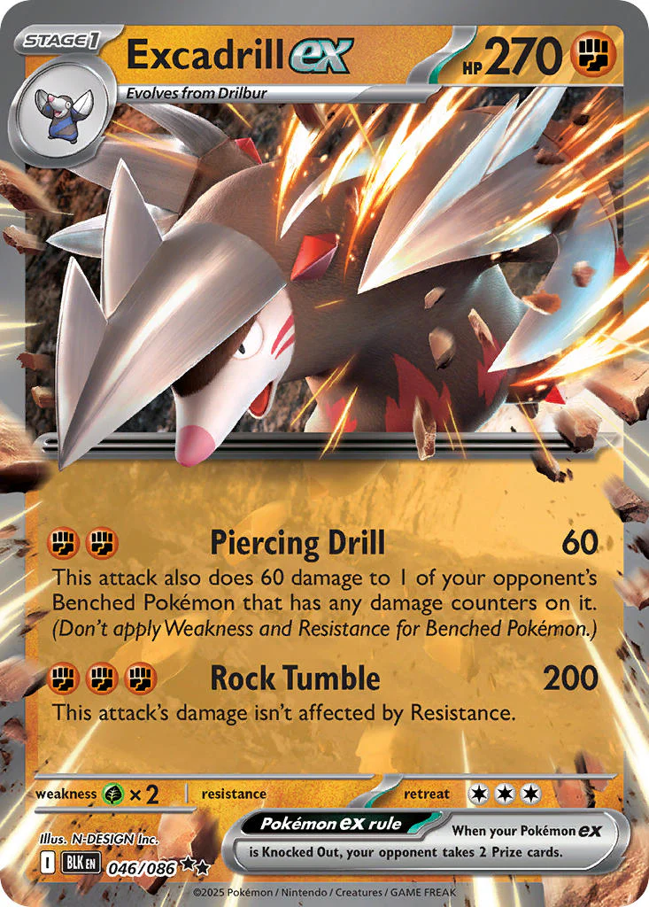 Black Bolt 046 Excadrill ex