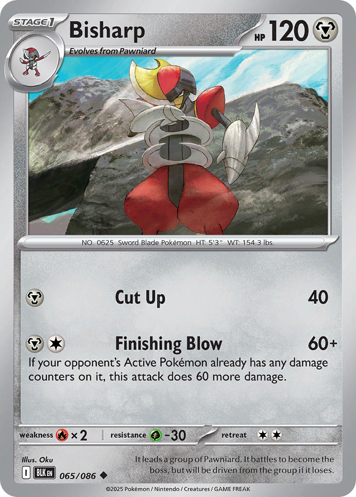 Black Bolt 065 Bisharp