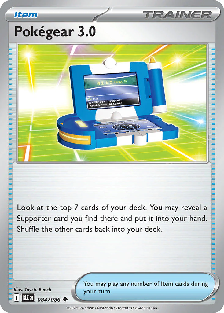 Black Bolt 084 Pokégear 3.0