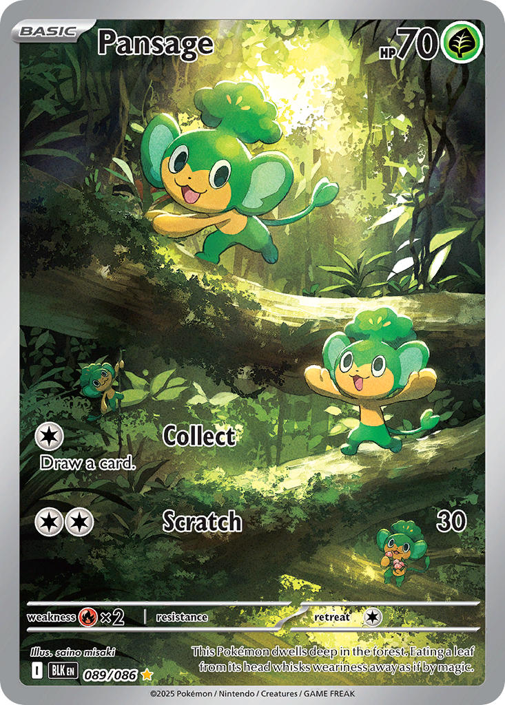 Black Bolt 089 Pansage