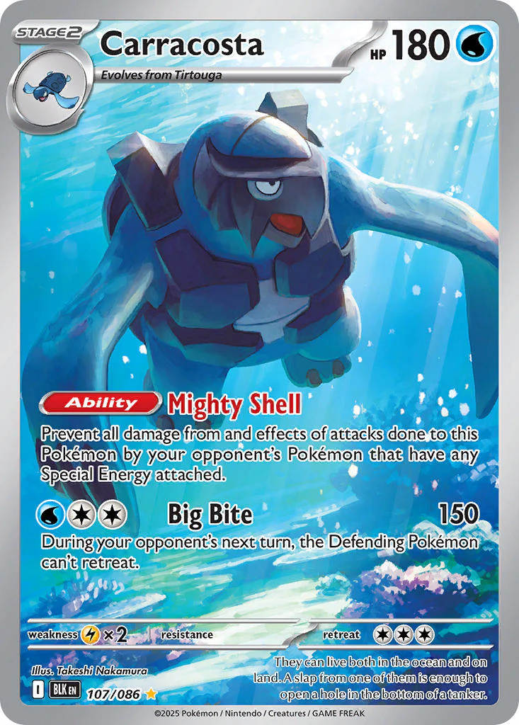 Black Bolt 107 Carracosta